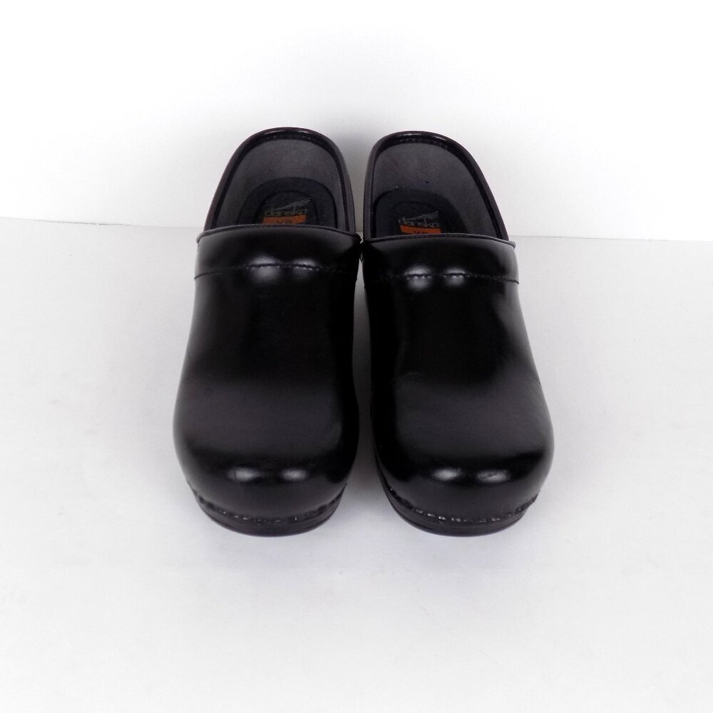 Dansko XP Professional Clogs Size EU 39 US 8.5 Leather Black